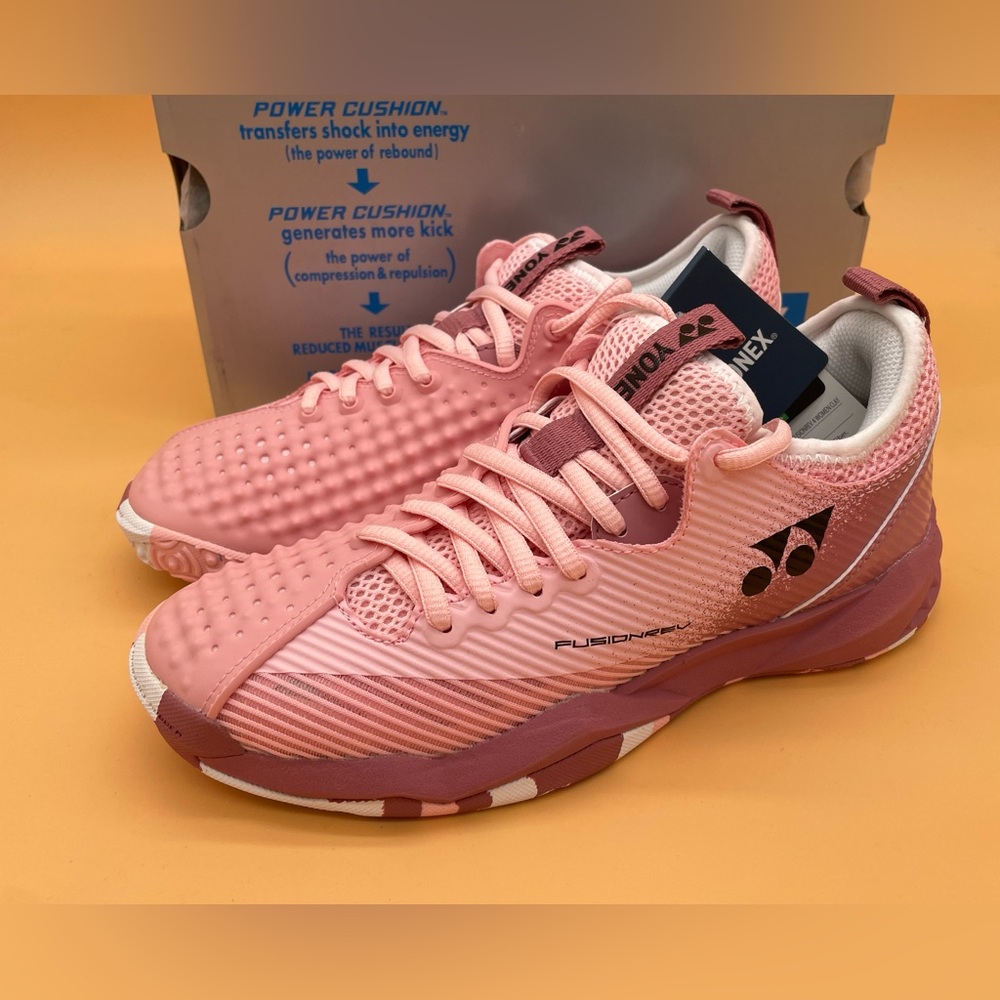 YONEX Women Fusion Rev 4 Clay Court Tennis Pickleball Shoes